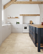 Picture of Devonshire Almond Antique Limestone Effect Porcelain Tiles