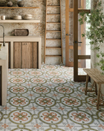 Picture of Ammoudi Green Patterned Tiles