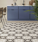 Picture of Retro Black Patterned Tiles
