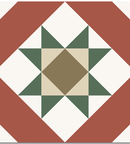 Picture of Marlow Red Patterned Tiles