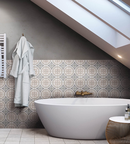Picture of Byblos White Patterned Tiles