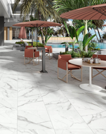 Picture of Mimica Carrara Porcelain Paving 592x592x20mm - 7.7 SQM Job Lot