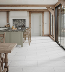 Picture of Kensington White Antique Limestone Effect Porcelain Tiles