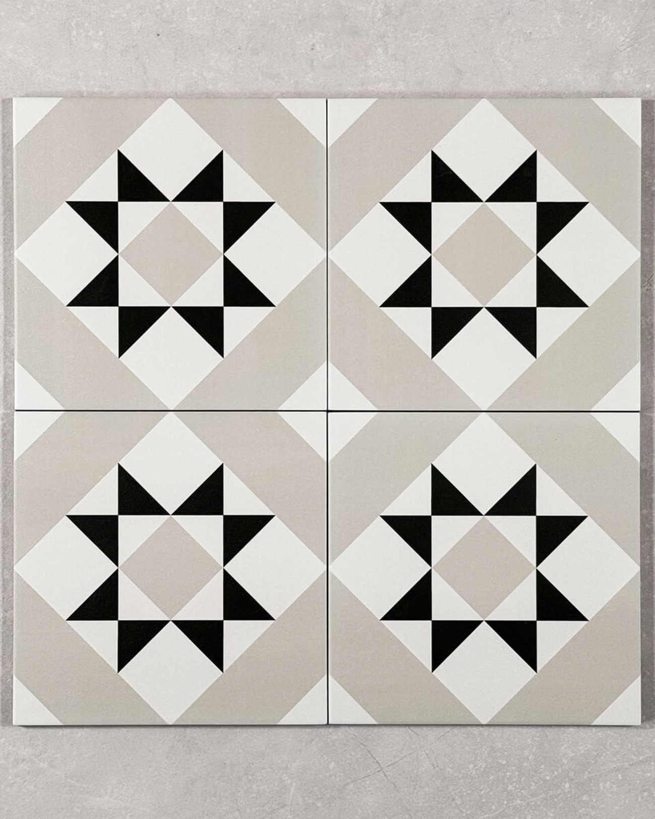 Picture of Marlow Grey Patterned Tiles