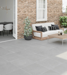 Rock Slate Grigio Outdoor Porcelain Paving Slab Tiles -  60x60x2cm