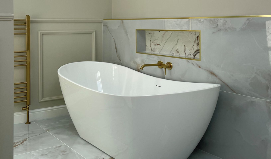 How to Fit a Tile Trim