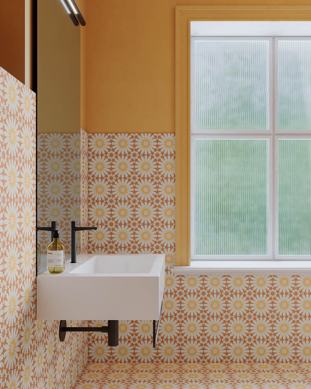 Picture of Capri Terracotta Decorative Tiles