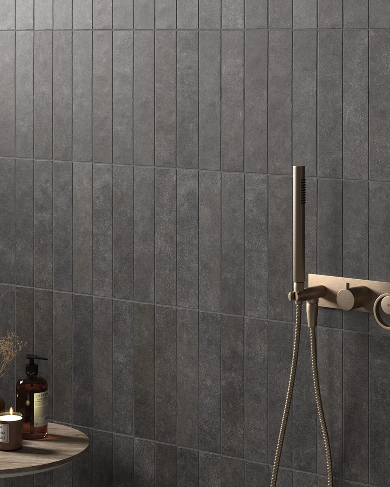 Picture of Terra Charcoal Metro Tiles