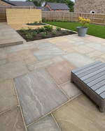 Picture of Classic Raj Imperial Sandstone 18.8 sqm Calibrated Paving Slab Pack