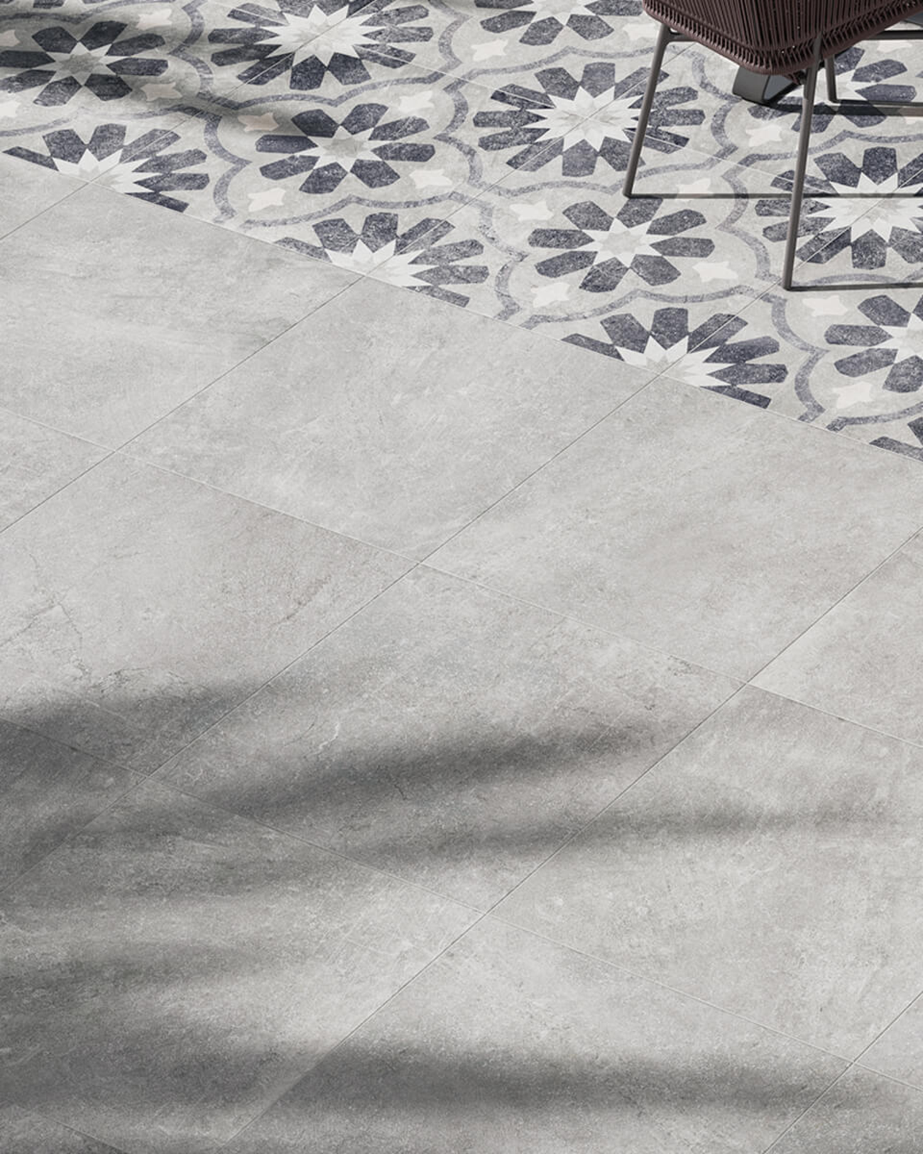 Picture of Atmosphere Grey Porcelain Paving 596x596x20mm - 9.9 SQM Job Lot