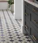 Picture of Celestial Blue Patterned Tiles