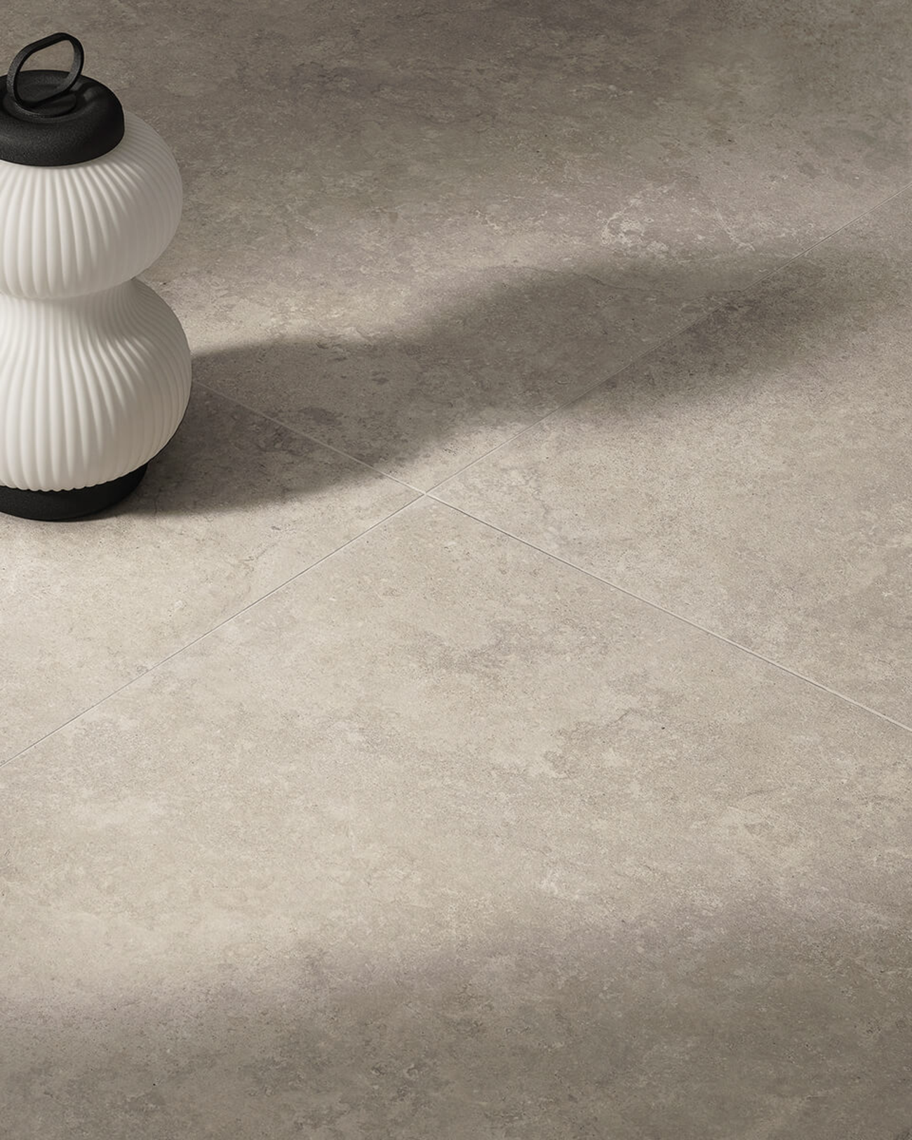 Picture of Meteora Cream Stone Effect Porcelain Tiles