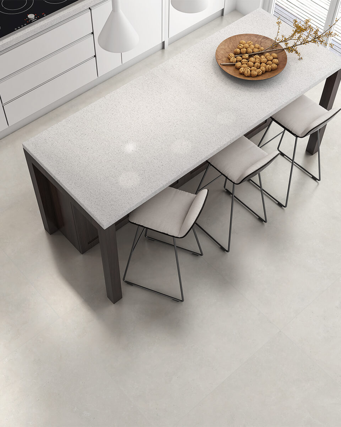 Picture of Ivory Essence Stone Effect Porcelain Tiles