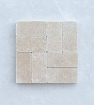 Dijon Tumbled Limestone Cobbles - 200x100x40mm