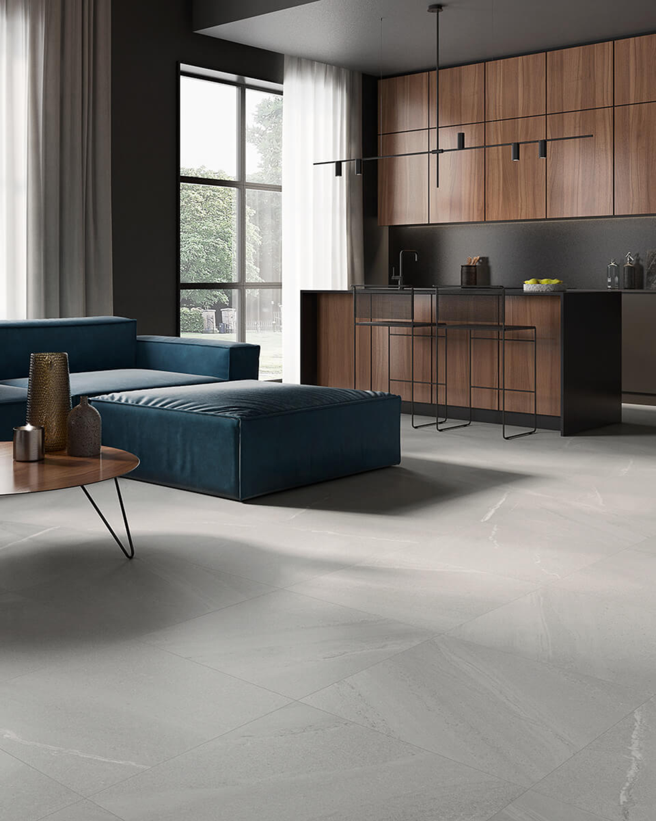 Picture of Burlington Silver Porcelain 608x608x8mm - 15.5 SQM Job Lot