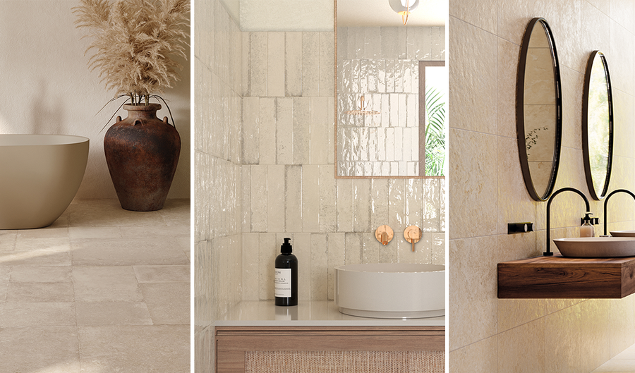 Cream Bathroom Tile Ideas