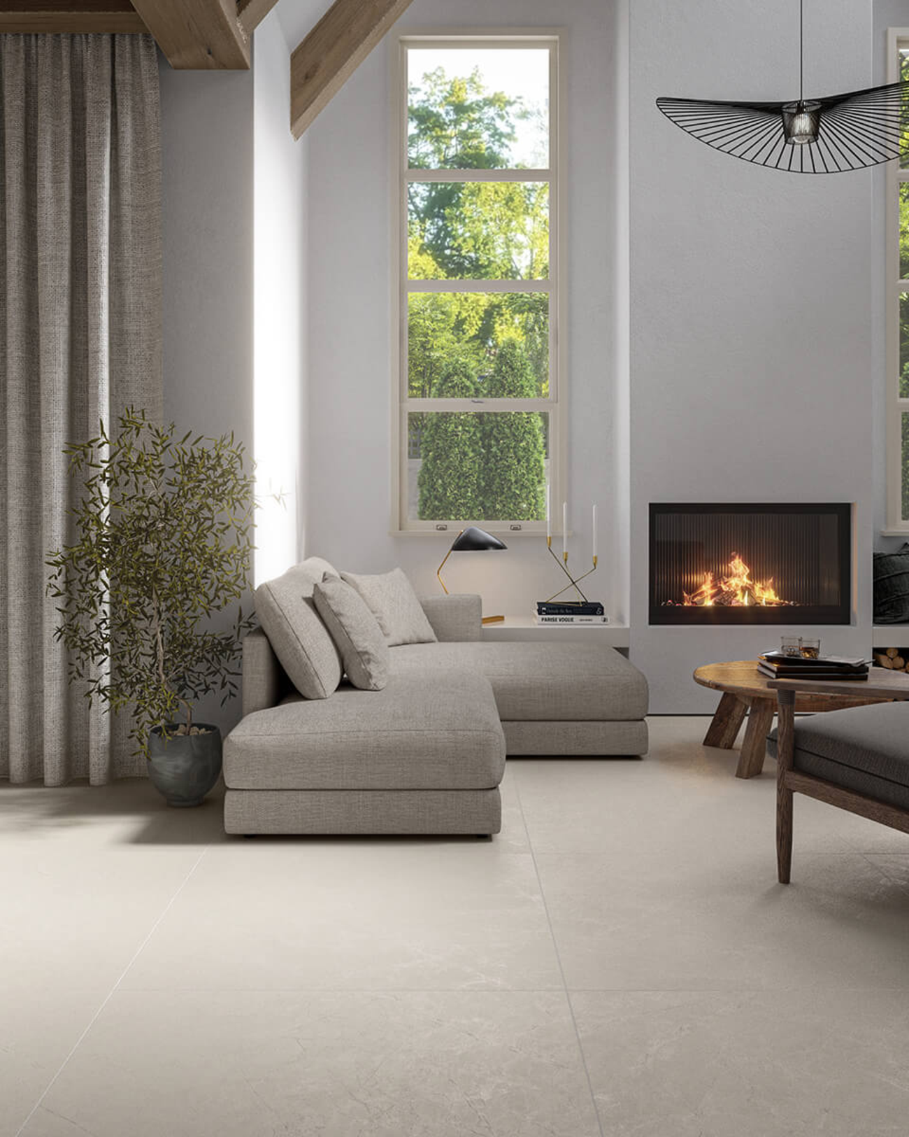 Picture of Elysian Sand Stone Effect Porcelain Tiles