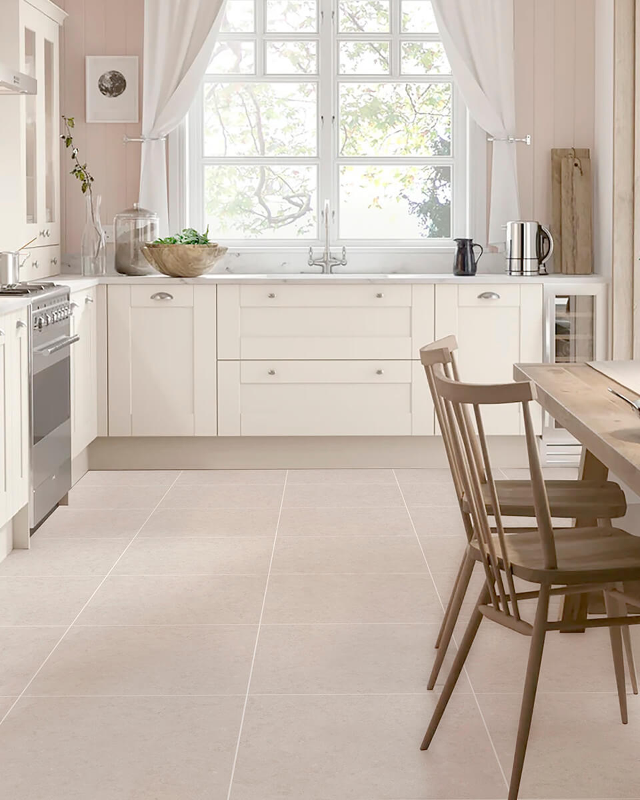 Picture of Chatsworth Bone Antiqued Porcelain 600x600x9mm - 12.2 SQM Job Lot