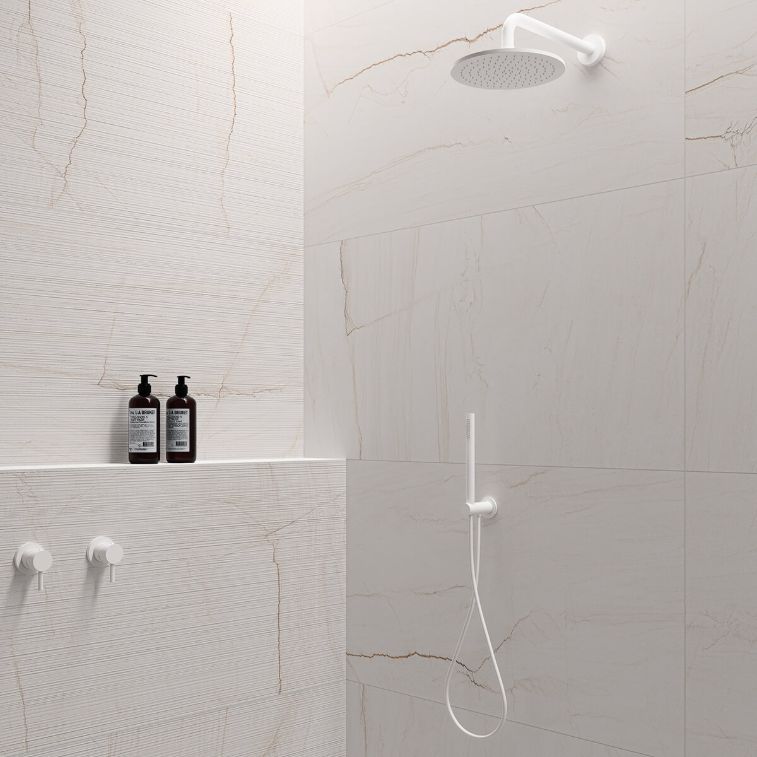 Picture of Lillia Matte Marble Effect Porcelain Tiles