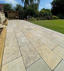 Picture of Somerset Tumbled & Brushed Limestone Outdoor Paving Slabs