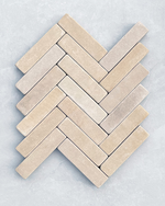 Picture of Tuscan Beige Sandstone Sawn & Tumbled Cobbles