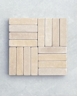 Picture of Tuscan Beige Sandstone Sawn & Tumbled Cobbles