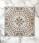 Picture of Zafra Rose Patterned Tiles 