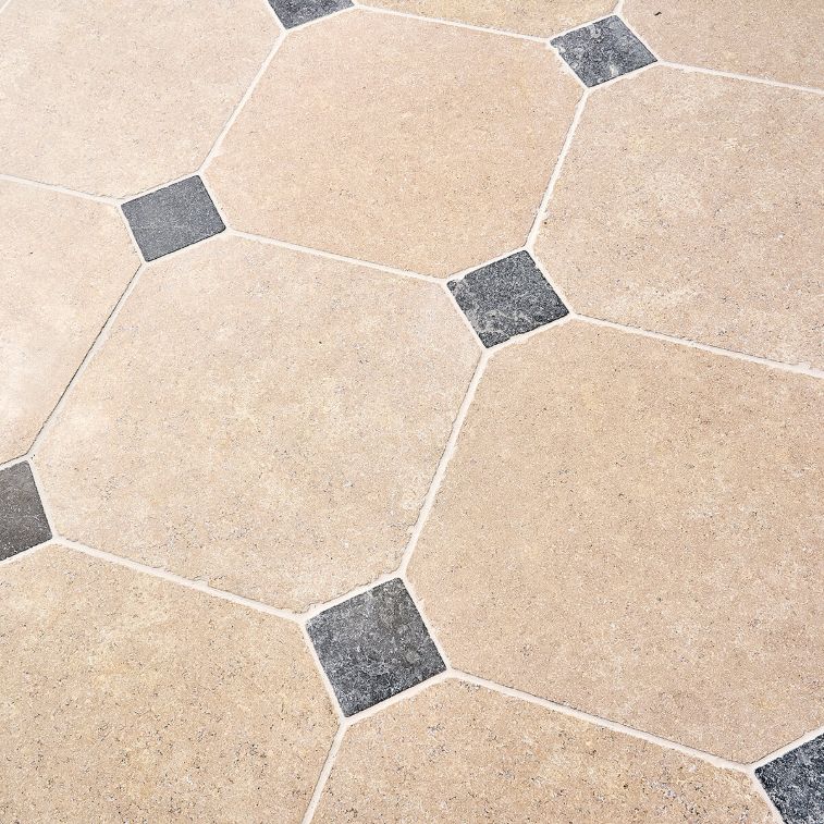 Picture of Dijon Palazzo Limestone Cabochon Tiles 