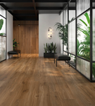 Nordic Honey Oak Wood Effect Porcelain Tiles - 120x20cm