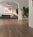 Nordic Cognac Walnut Wood Effect Porcelain Tiles - 120x20cm