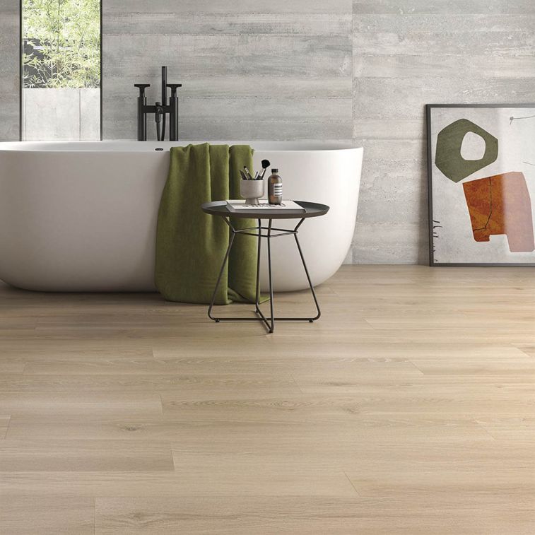 Picture of Nordic Natural Oak Wood Effect Porcelain Tiles