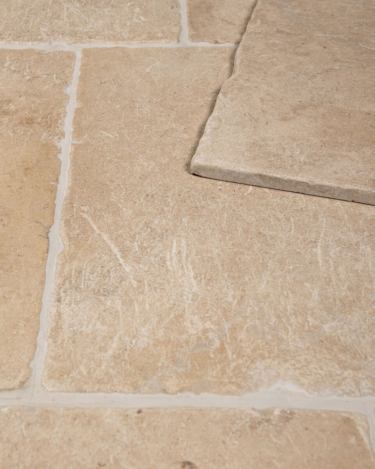 Picture of Devonshire Tumbled Limestone Outdoor Paving Slabs