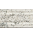 Picture of Merano White Fluted Matte Marble Effect Porcelain Tiles