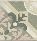 Picture of Lotus Sage Green Patterned Tiles