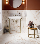 Picture of Sorrento Oro Matte Marble Effect Porcelain Tiles 