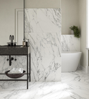 Picture of Riviera White Matte Marble Effect Porcelain Tiles