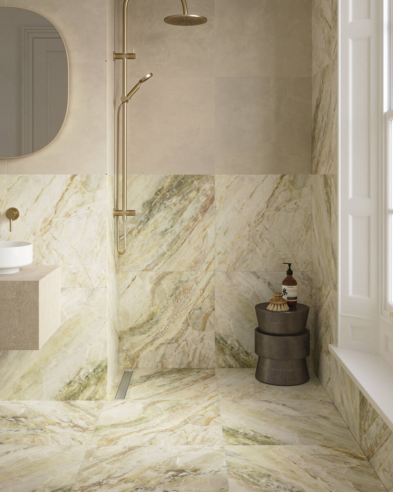 Picture of Venus Green Matte Porcelain Tiles