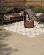 Picture of Henley Beige Porcelain Paving Slabs