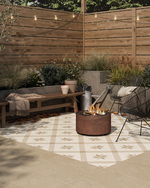 Picture of Henley Beige Decor Porcelain Paving Slabs