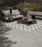 Henley Grey Outdoor Porcelain Paving Slabs - 60x60cm