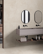 Picture of Arles White Stone Effect Porcelain Tiles