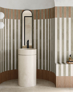 Picture of Solace Clay Terrazzo Effect Brick Tiles