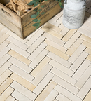 Picture of Tuscan Beige Sandstone Sawn & Tumbled Cobbles