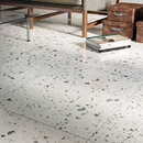 Picture of Cosmic Terrazzo White Stone Effect Porcelain Tiles