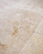 Picture of Dijon Blend Tumbled Limestone Outdoor Paving Slabs