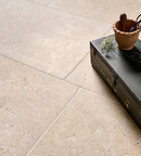 Picture of Dijon Blend Tumbled Limestone Outdoor Paving Slabs