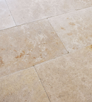 Picture of Dijon Blend Tumbled Limestone Outdoor Paving Slabs
