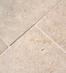 Picture of Dijon Blend Tumbled Limestone Outdoor Paving Slabs