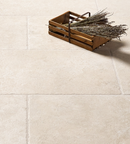 Picture of Canterbury Cream Limestone Effect Porcelain Tiles