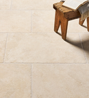 Picture of Canterbury Beige Limestone Effect Porcelain Tiles
